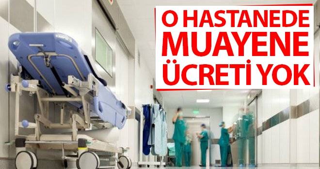 Büyük Anadolu Hastaneleri krize inat, muayene ücreti almıyor!