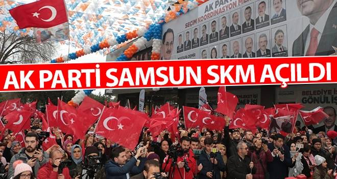 AK Parti Samsun SKM açıldı