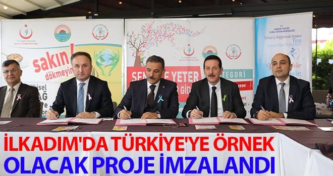 İlkadım'da Türkiye'ye Örnek Olacak Proje İmzalandı